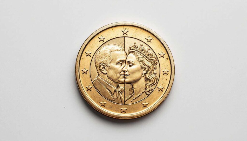 Pièce de 2 euros à double image : une rareté recherchée
