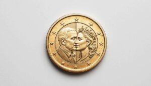 Pièce de 2 euros à double image : une rareté recherchée